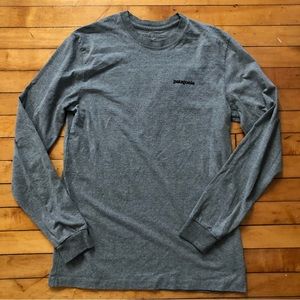 Patagonia Responsibili-Tee Logo Recycled T Shirt Cotton Mens Small
